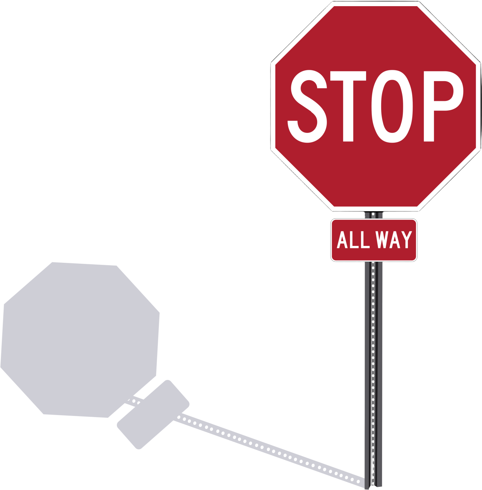 a stop sign with the word stop on it