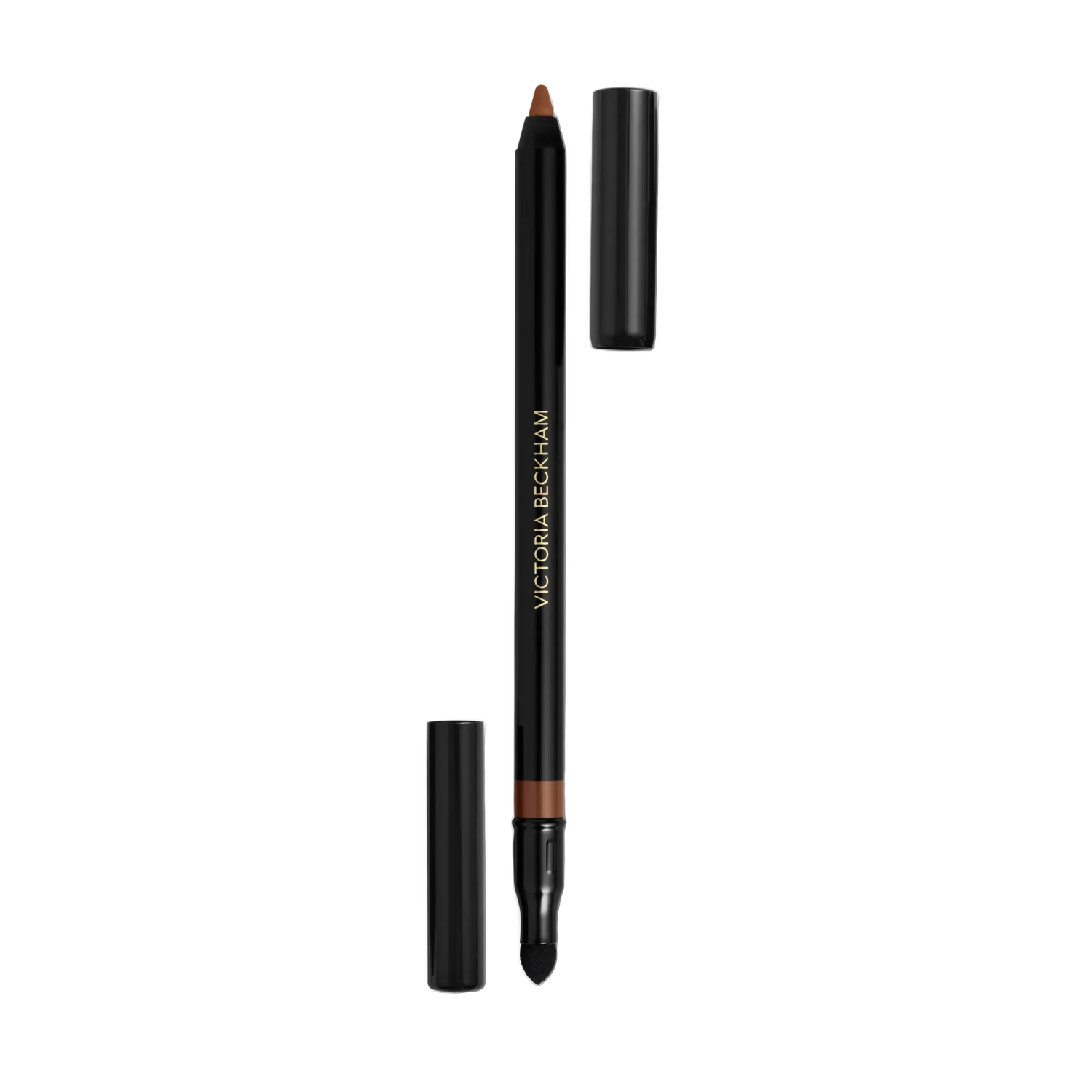 a brown eyebrow pencil on a white background