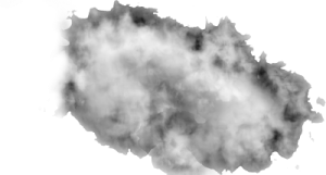 a cloud of smoke on a white background
