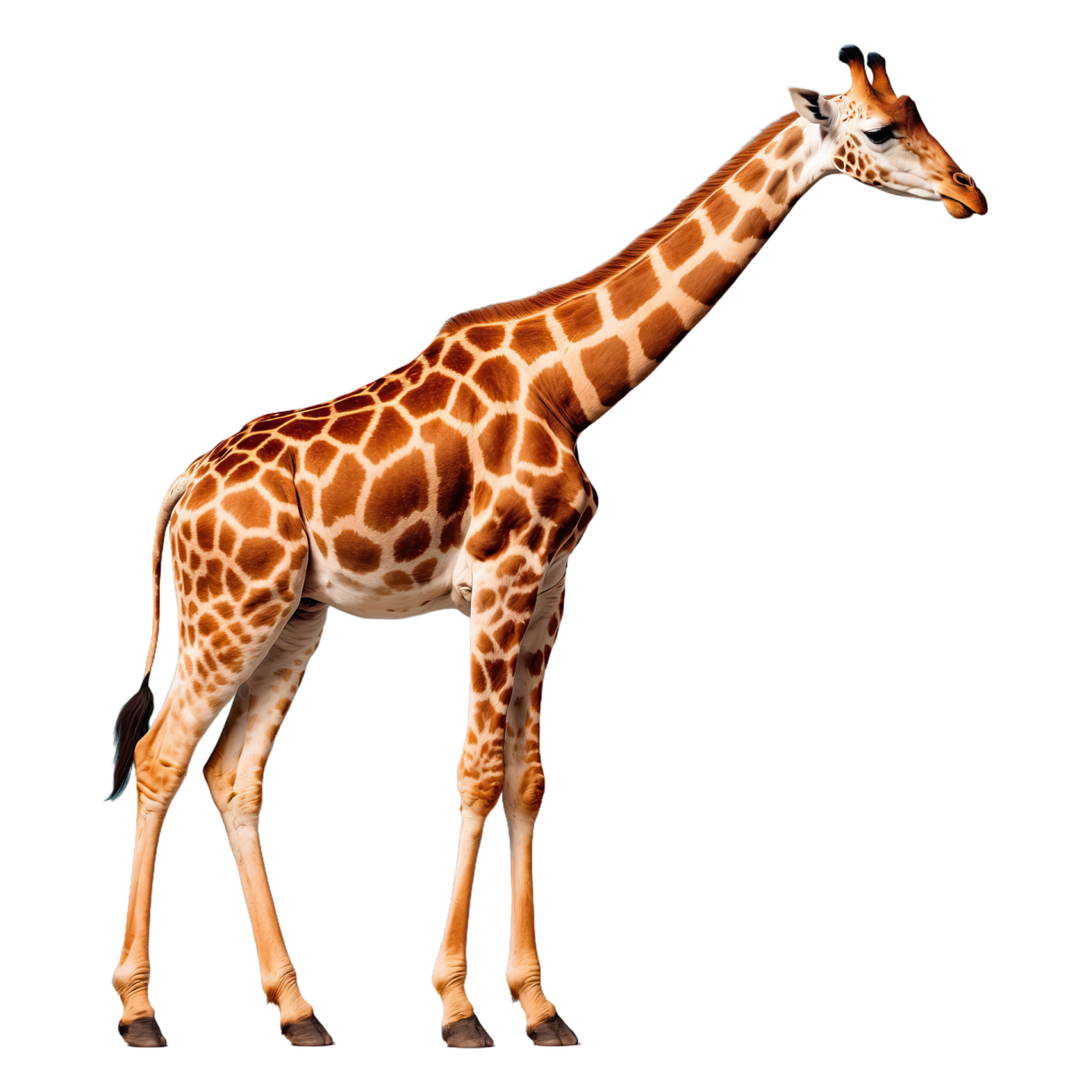 the gi is brown and white