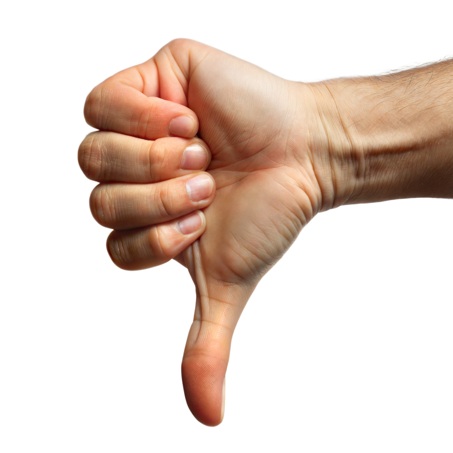 a person's hand with a thumb on it