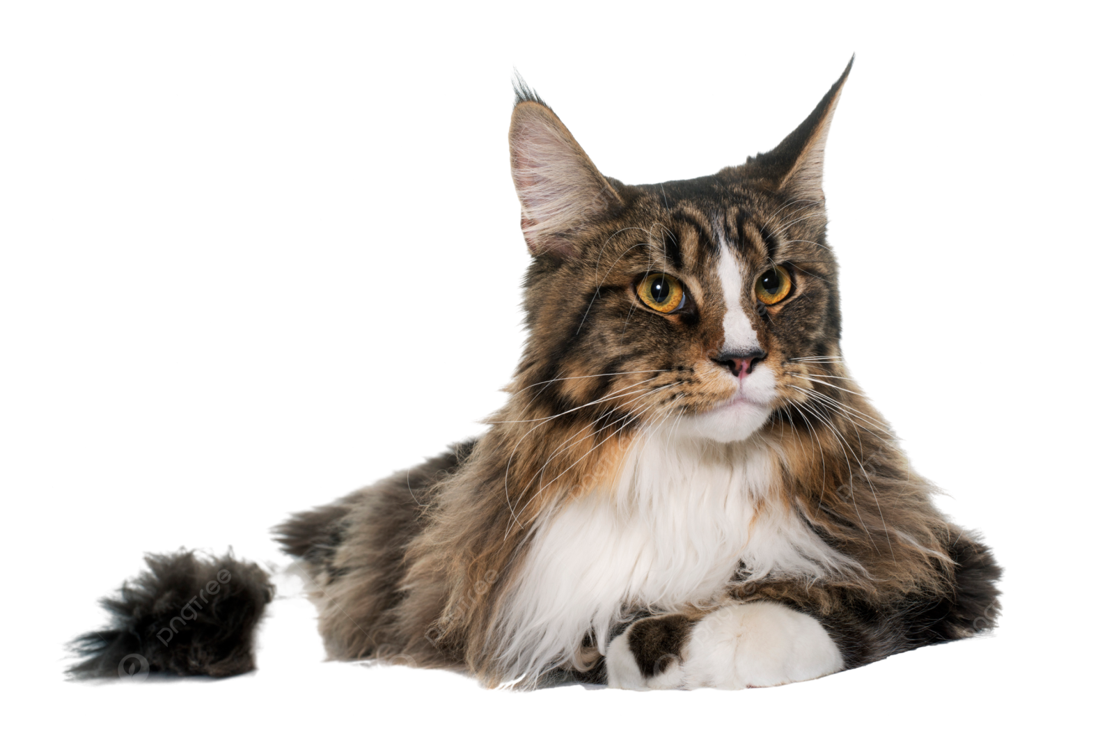 a cat is laying down on the floor