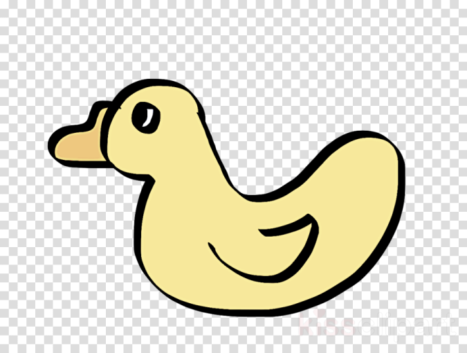 a yellow rubber duck clipart