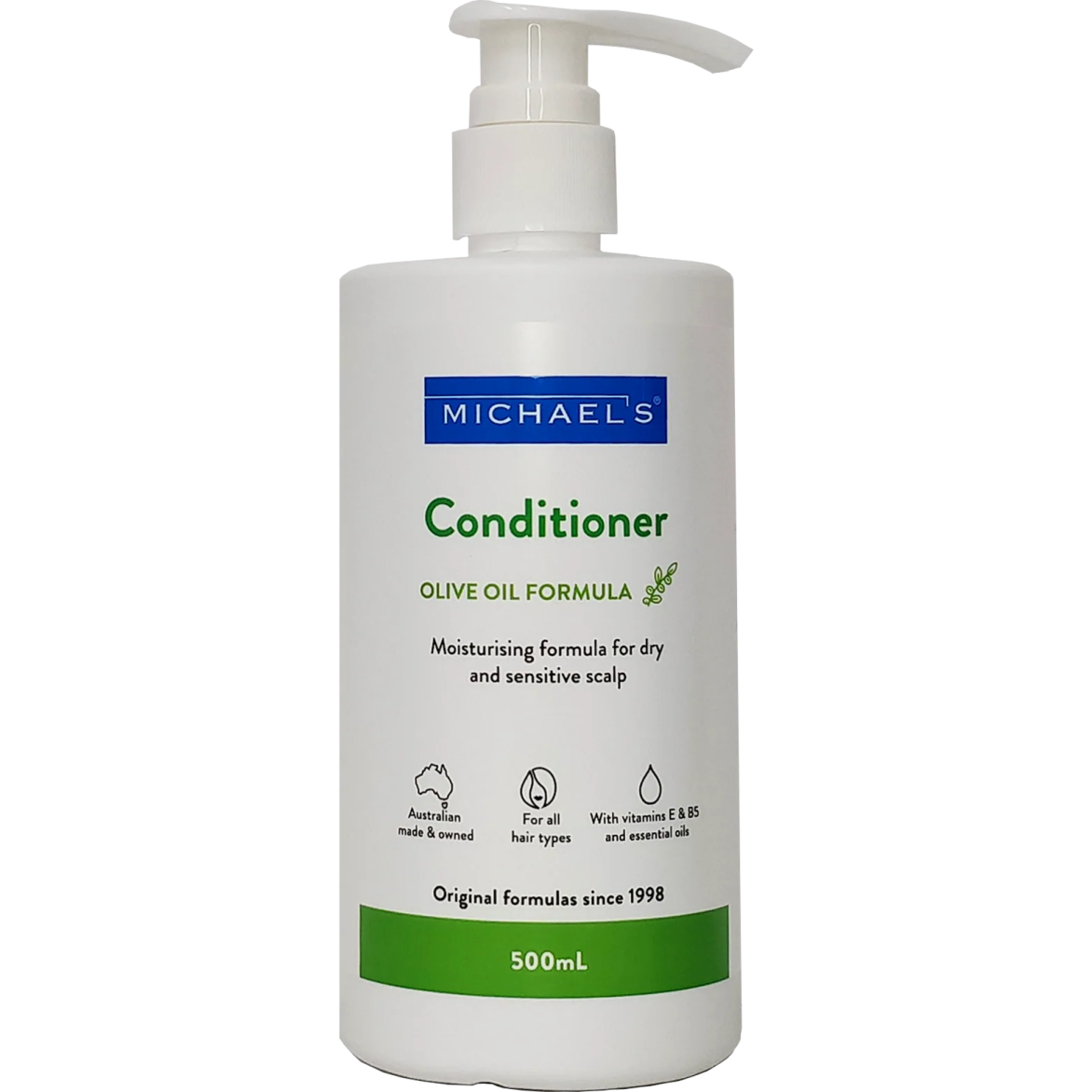 michael's organics, conditioner, conditioning formula, 500ml