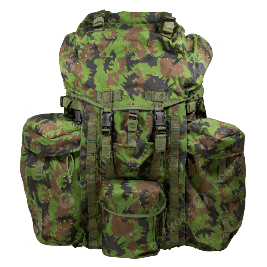 an image of a camouflage backpack