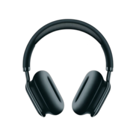 a pair of headphones on a white background