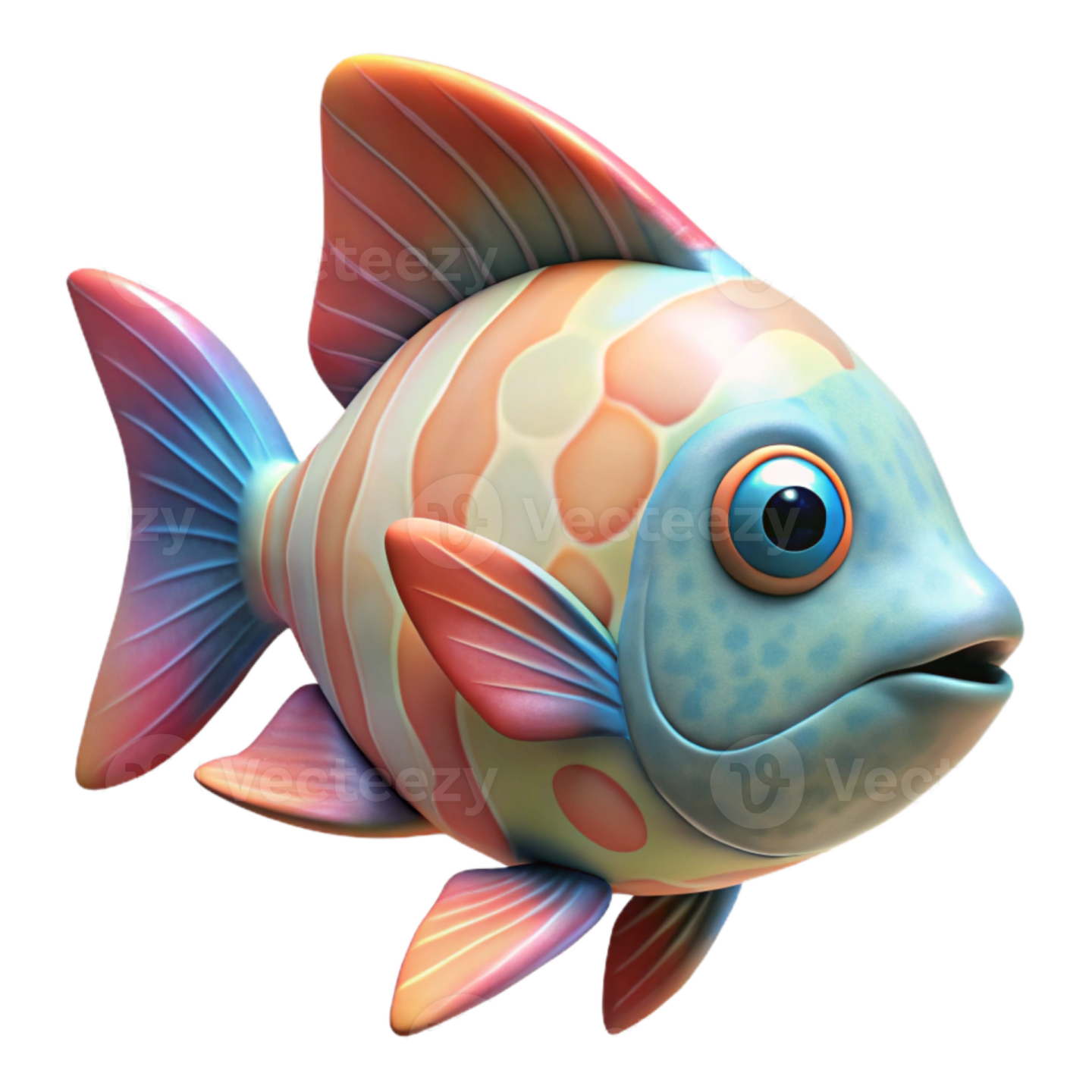 an image of a colorful fish