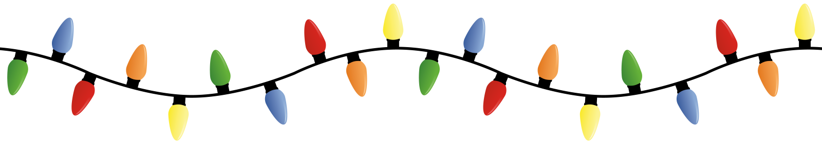 an image of a line with different colored lights
