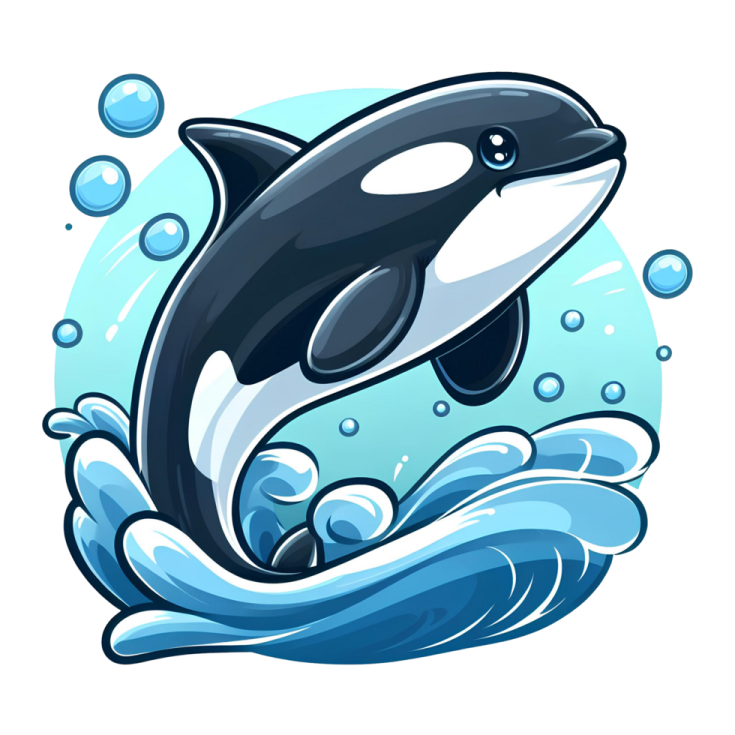 a dolphin jumping out of the water