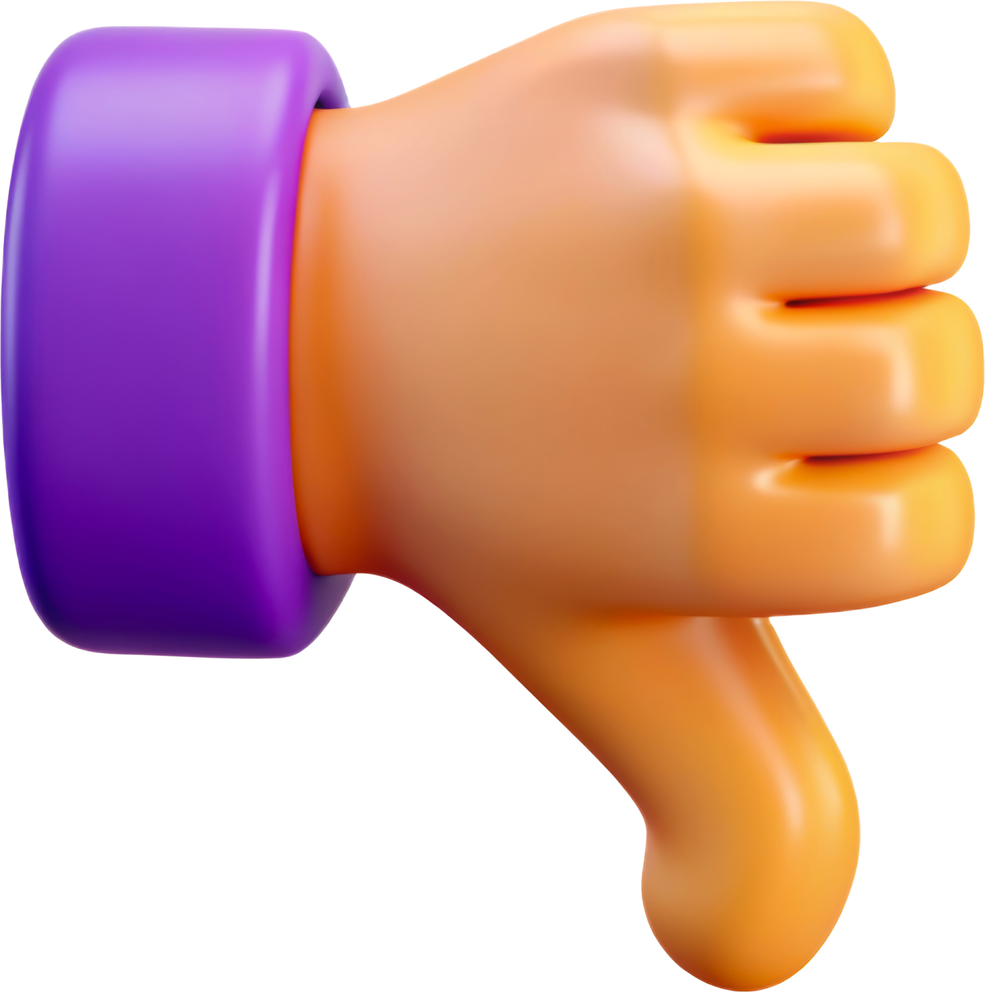 a hand with a thumb on it