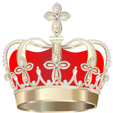 a crown with pearls and diamonds on it