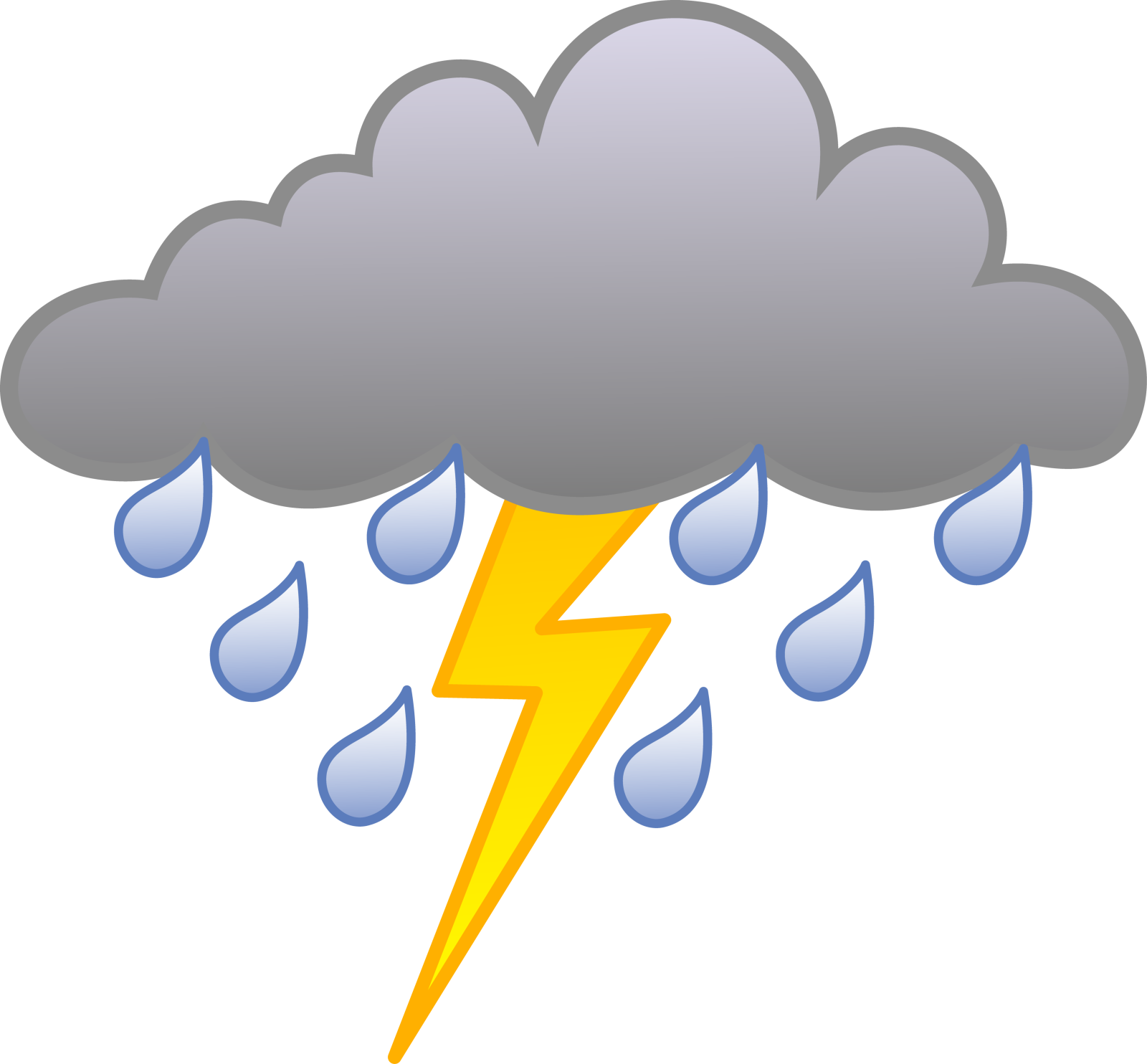 an image of a cloud with a lightning