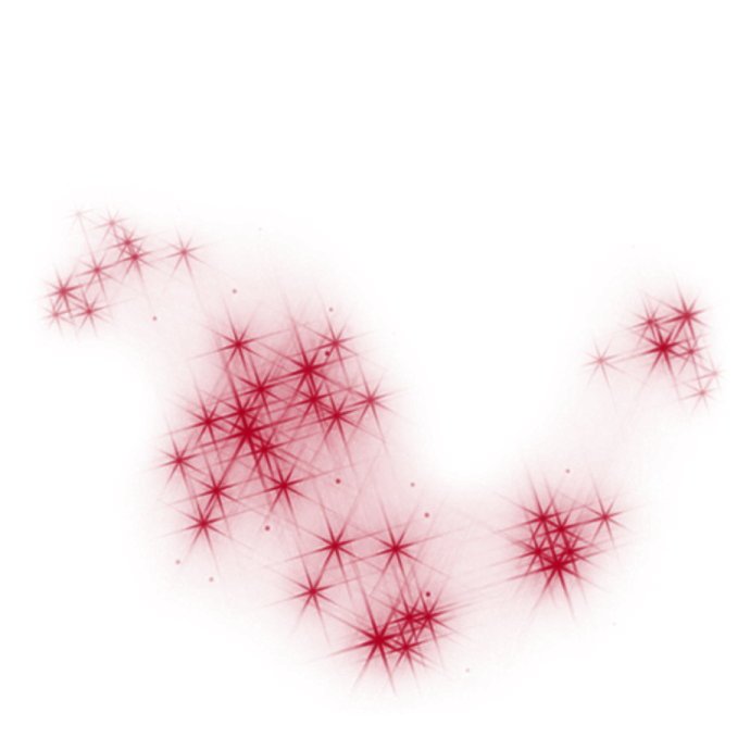 red stars on a white background