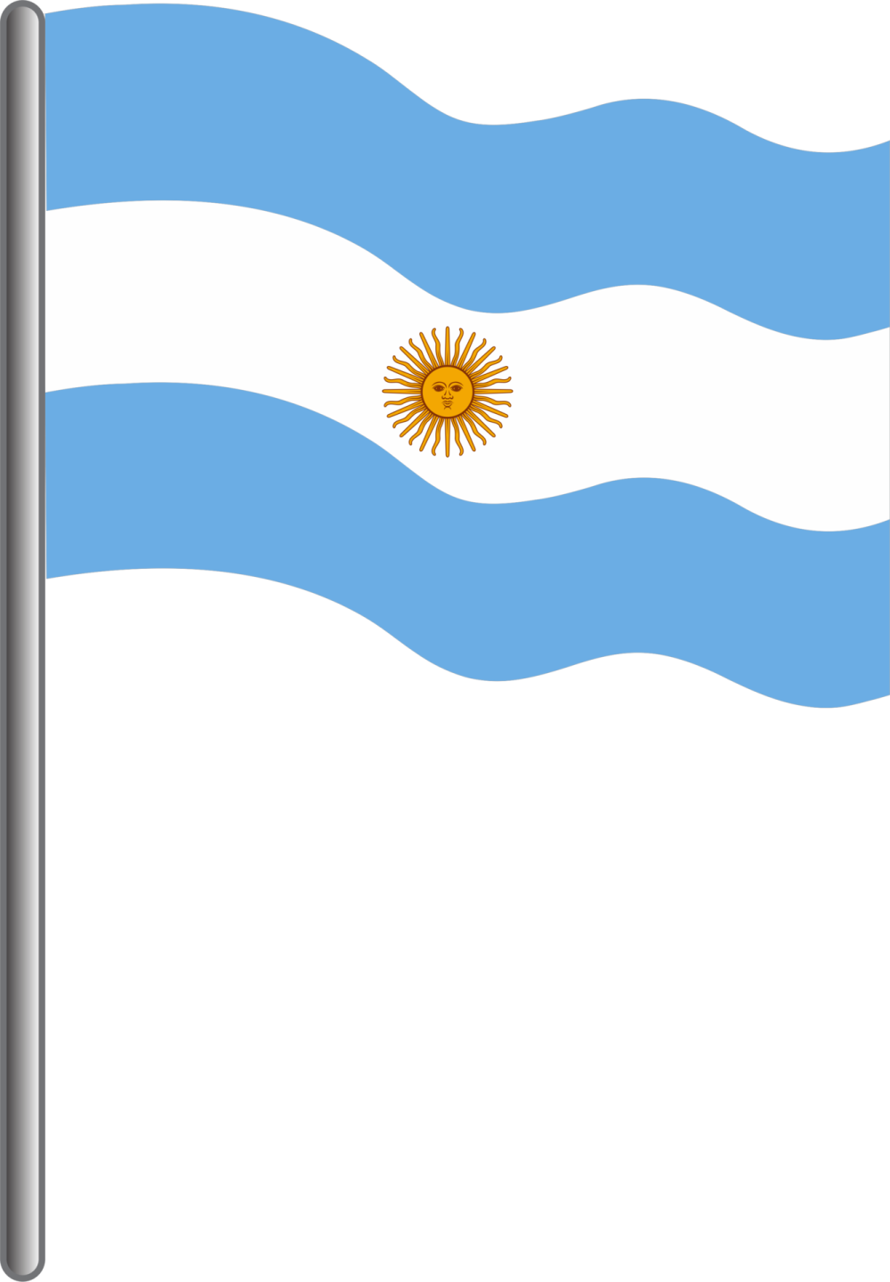 the flag of argentina