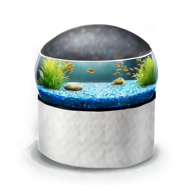 a fish tank with an aquarium inside