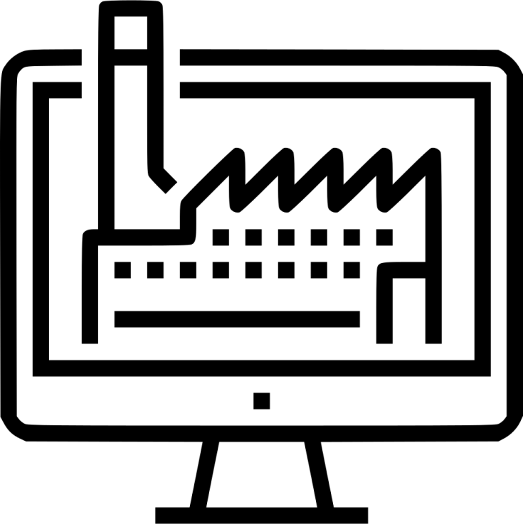 a computer screen with an arrow pointing up