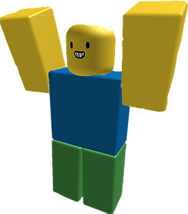 a lego man with his arms up in the air