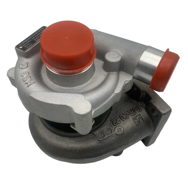 a turbo turbo with a red cap on it