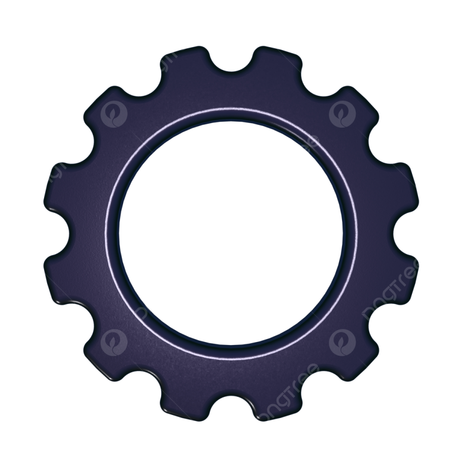 an image of a purple gear wheel