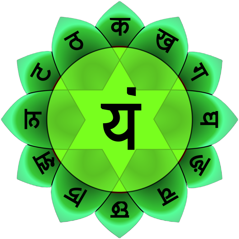 a green flower with the letter j on it