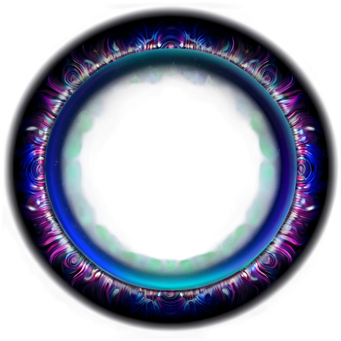 an image of a blue and purple eye