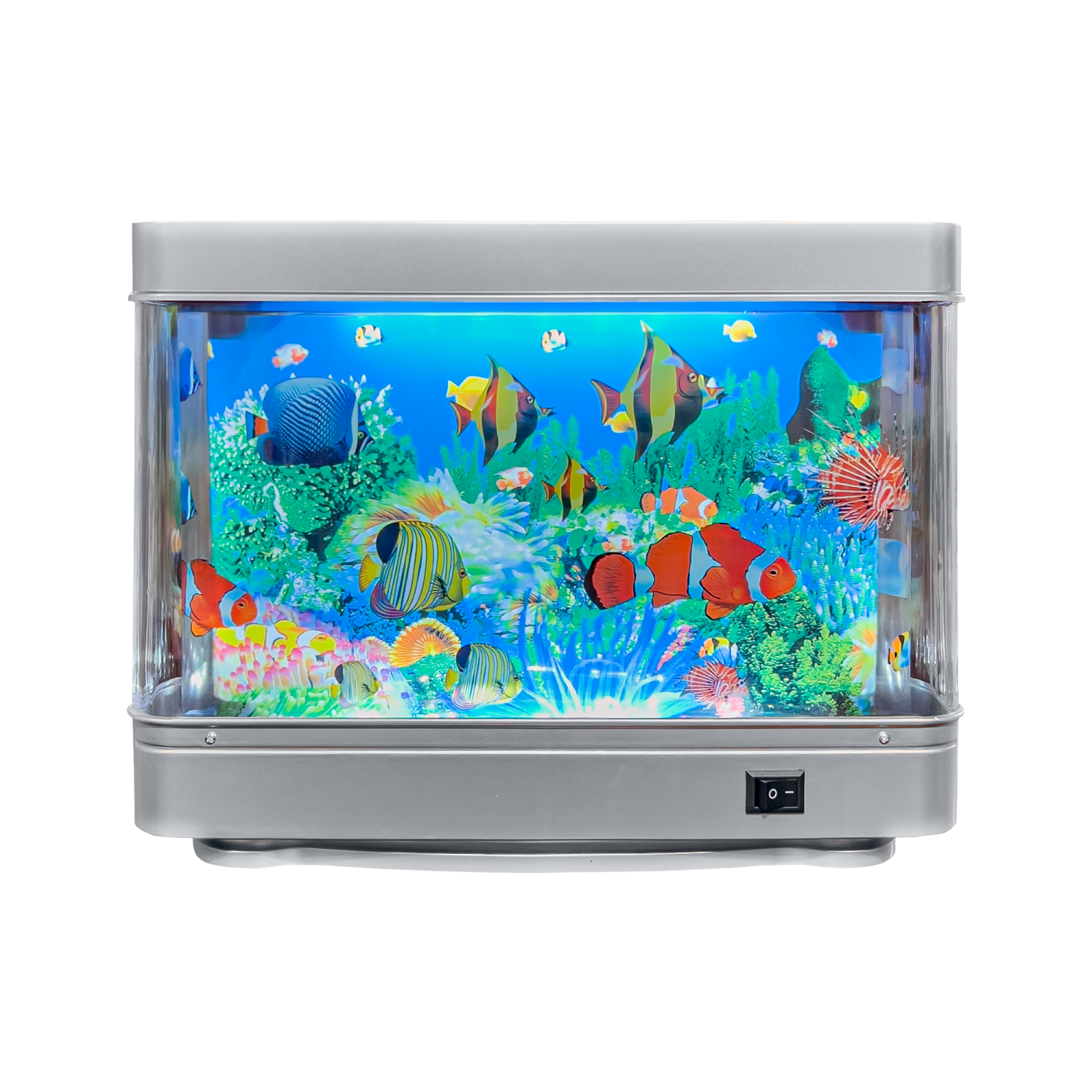 a fish tank with an aquarium in it