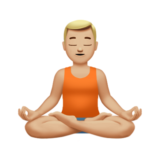 a man sitting in the middle of a yoga pose