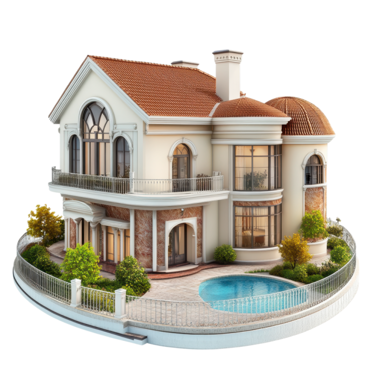 a model of a house