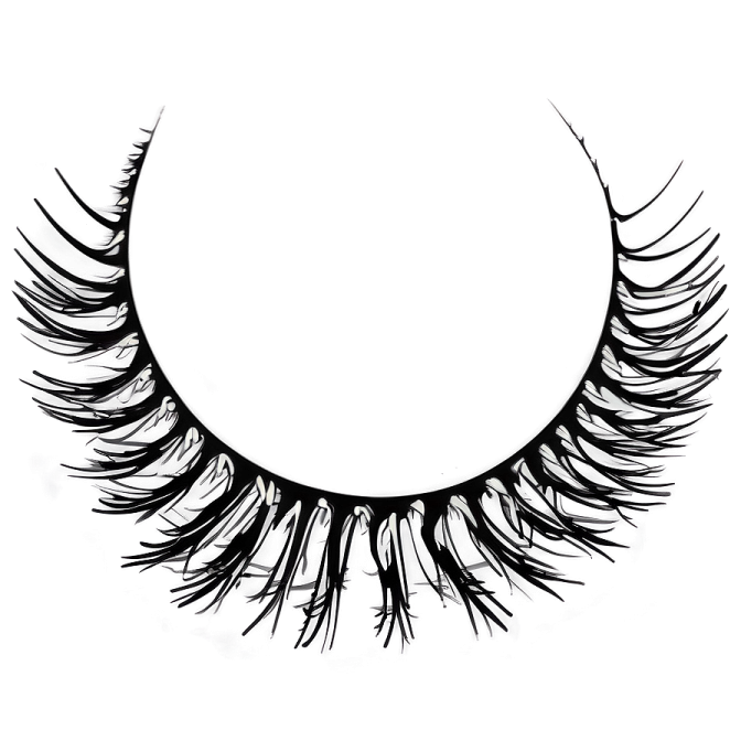 a black and white image of eyelashes