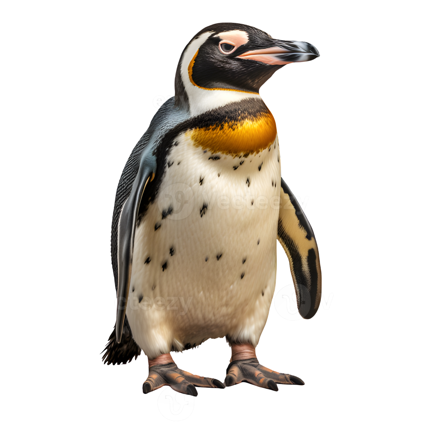 an image of a penguin standing on the ground