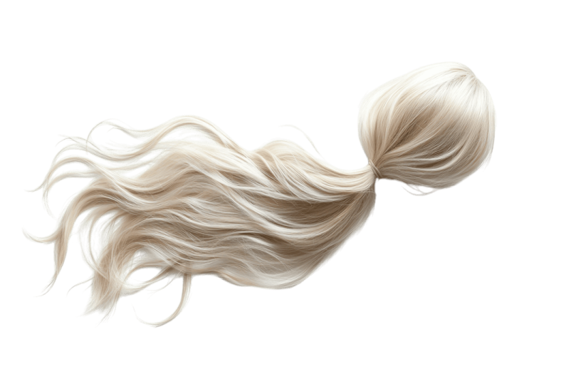 a woman's hair blowing in the wind