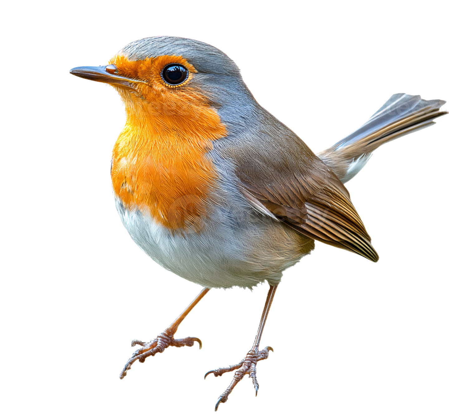 a small bird standing on a white surface