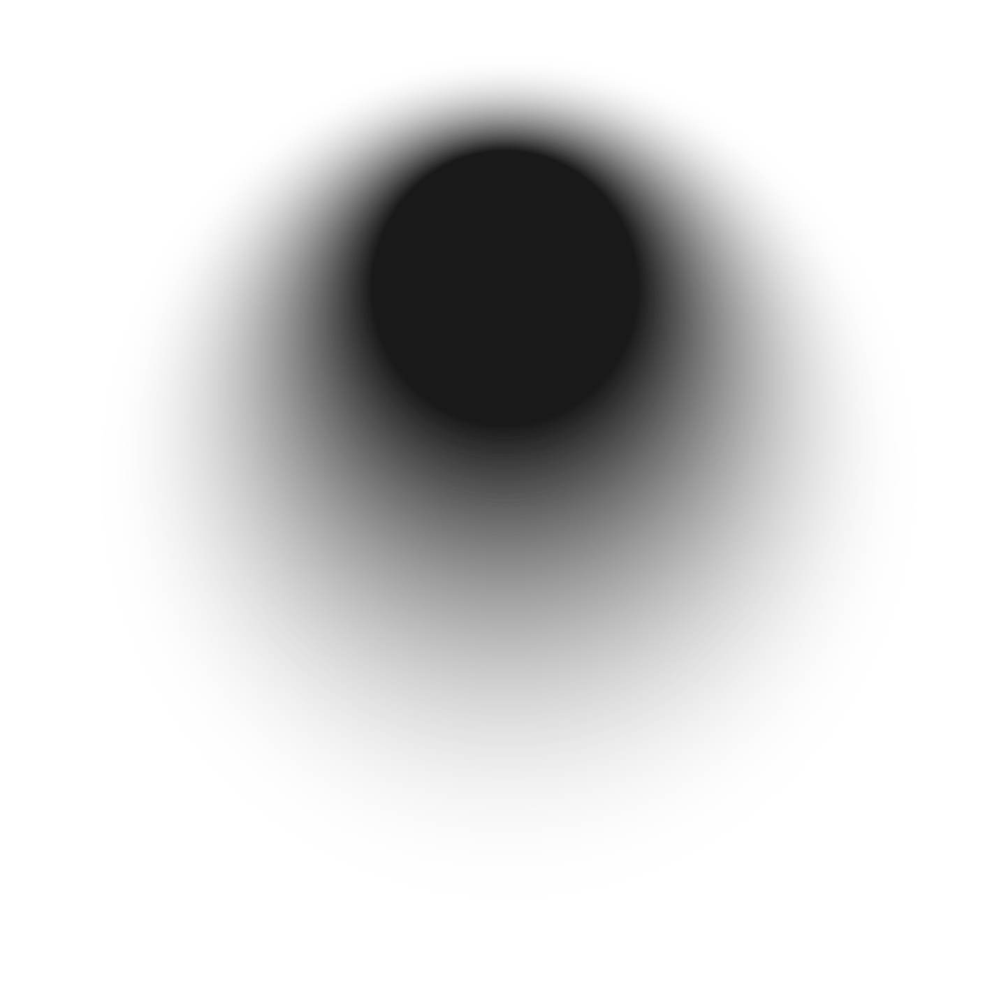 a black and white image of an object