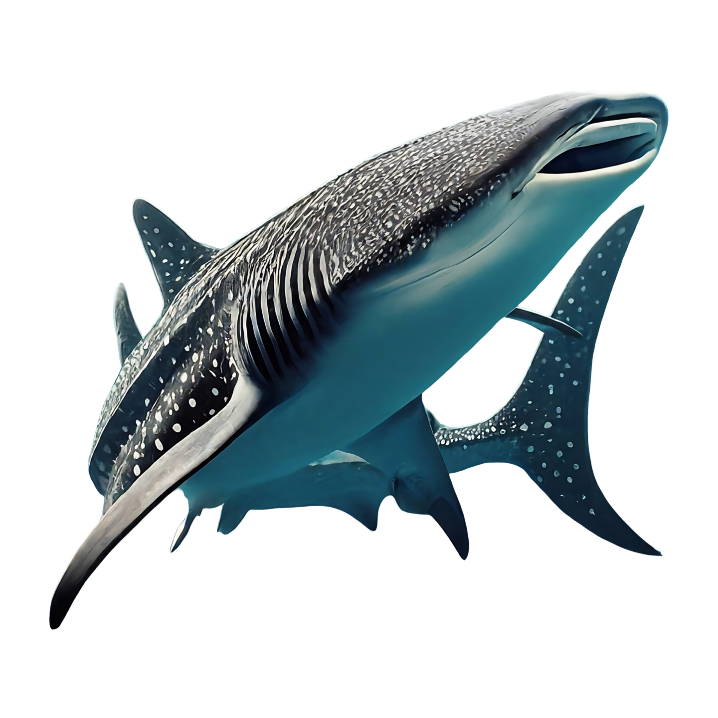 a whale that is swimming in the water
