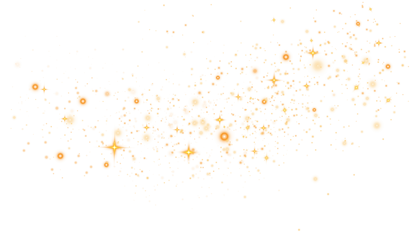 gold stars on a white background