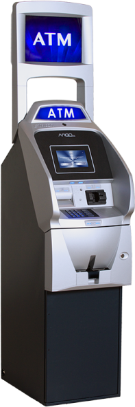 an atm machine is shown in this image
