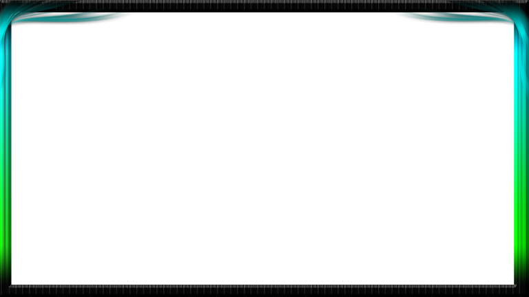 a computer screen with a green and blue light coming out of it