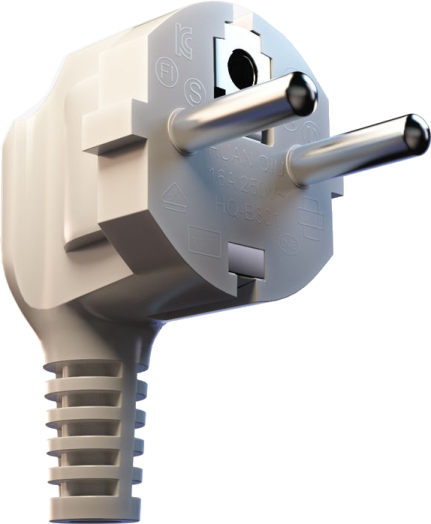 a close up of an electrical outlet
