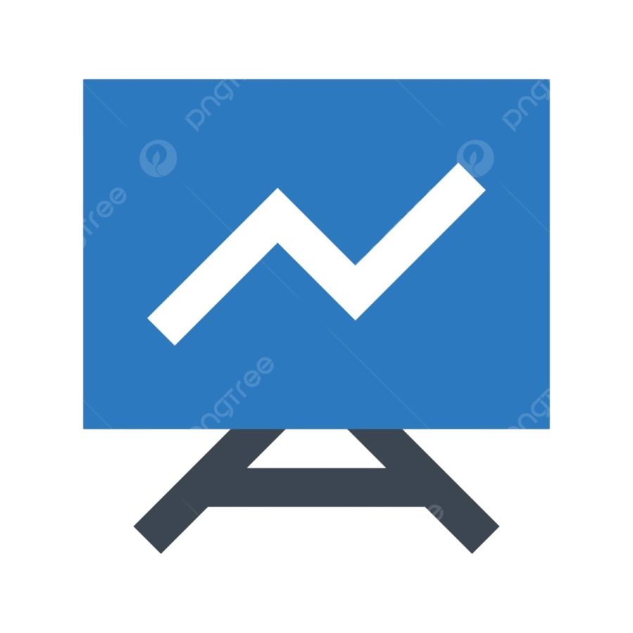 a flat screen with an arrow icon on it