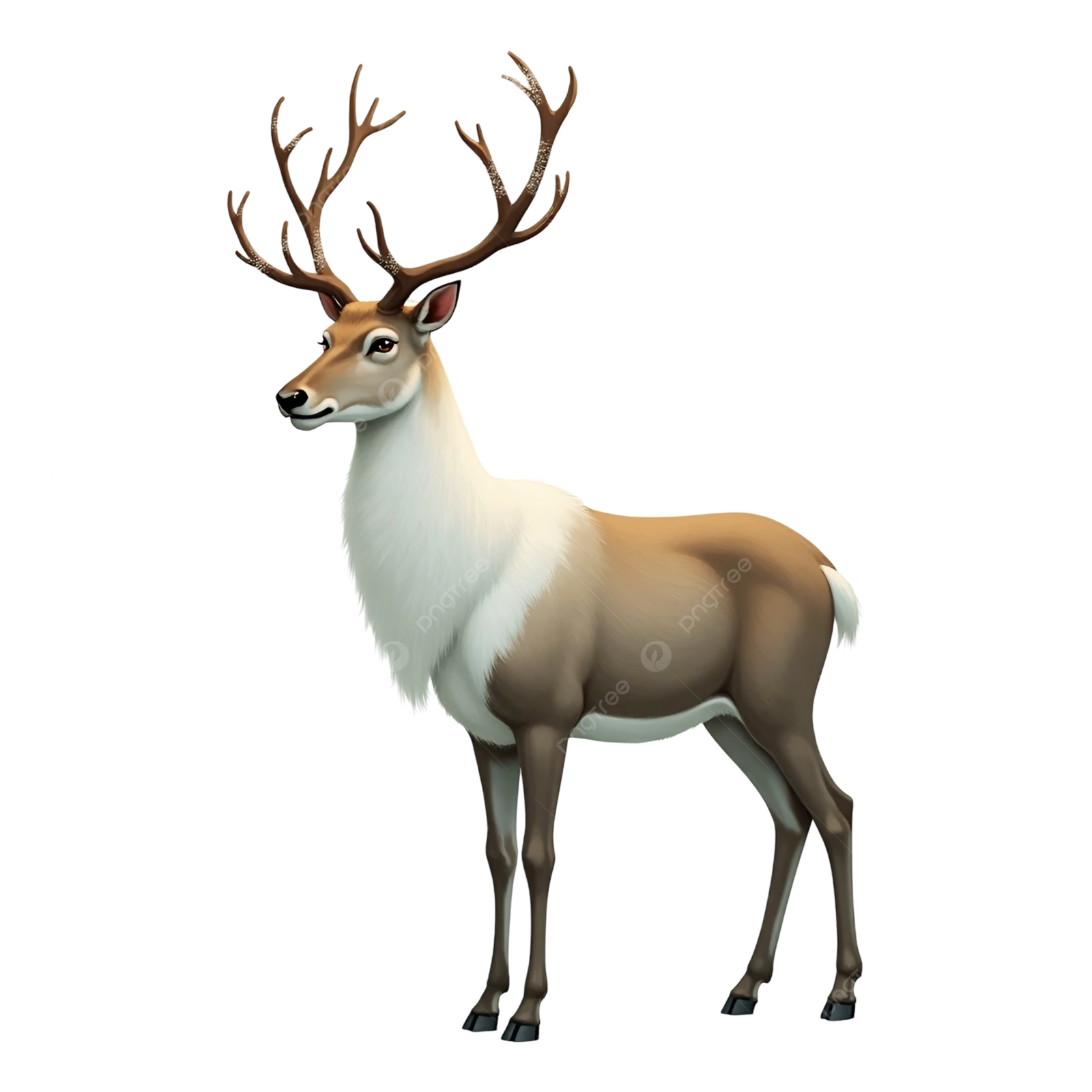 an image of a deer on a white background