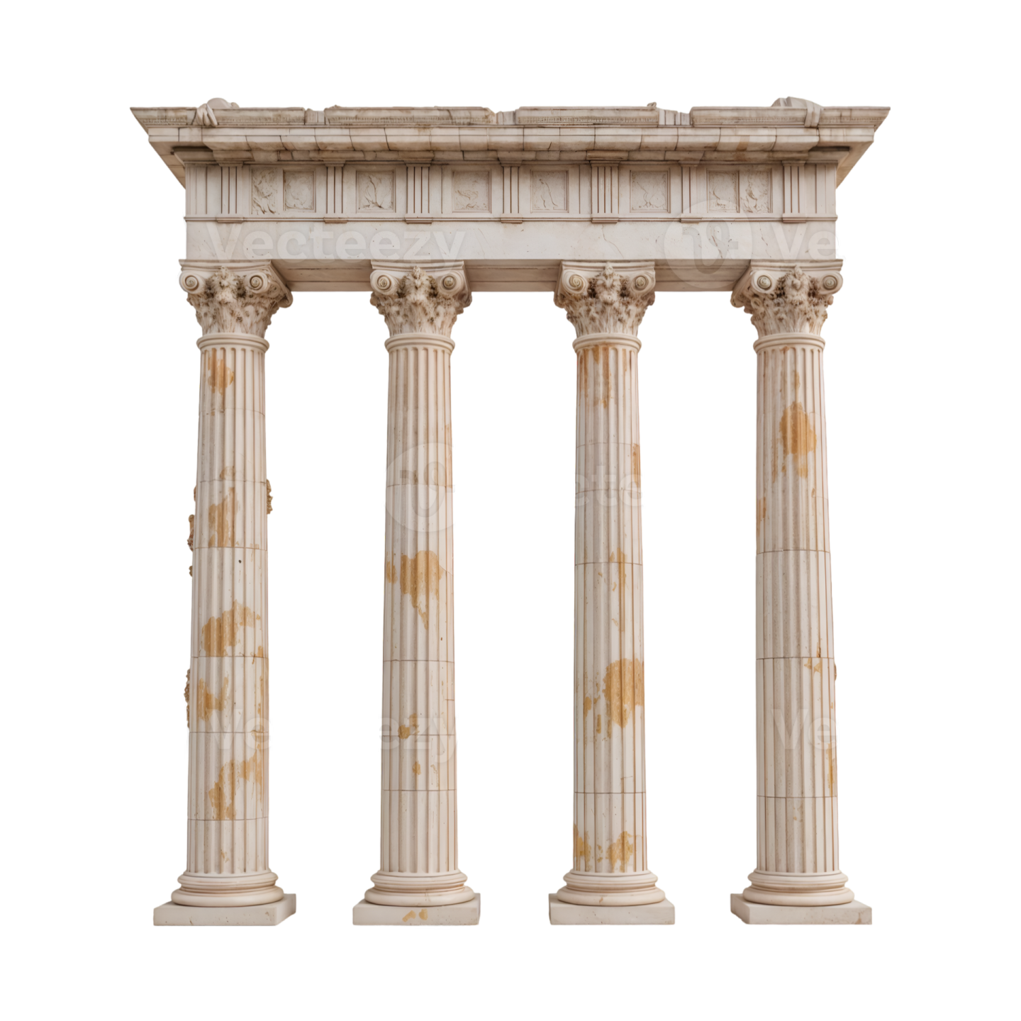 a 3d model of an ancient greek temple