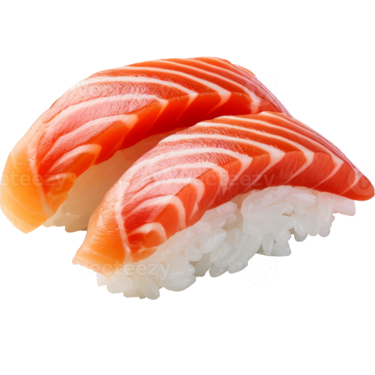 two pieces of sui on a white background
