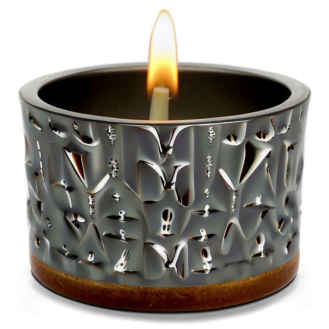 a candle that is sitting on top of a table