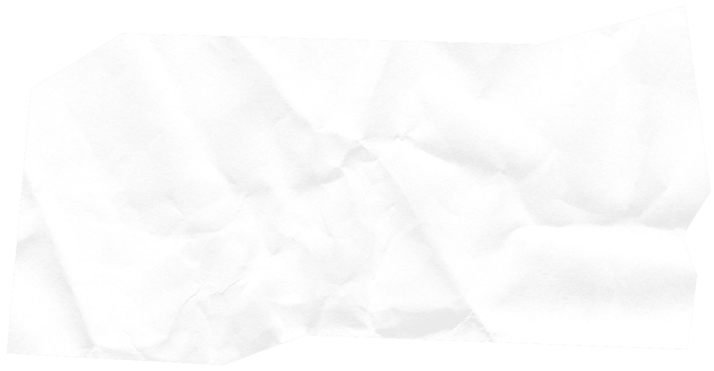 a piece of paper on a white background