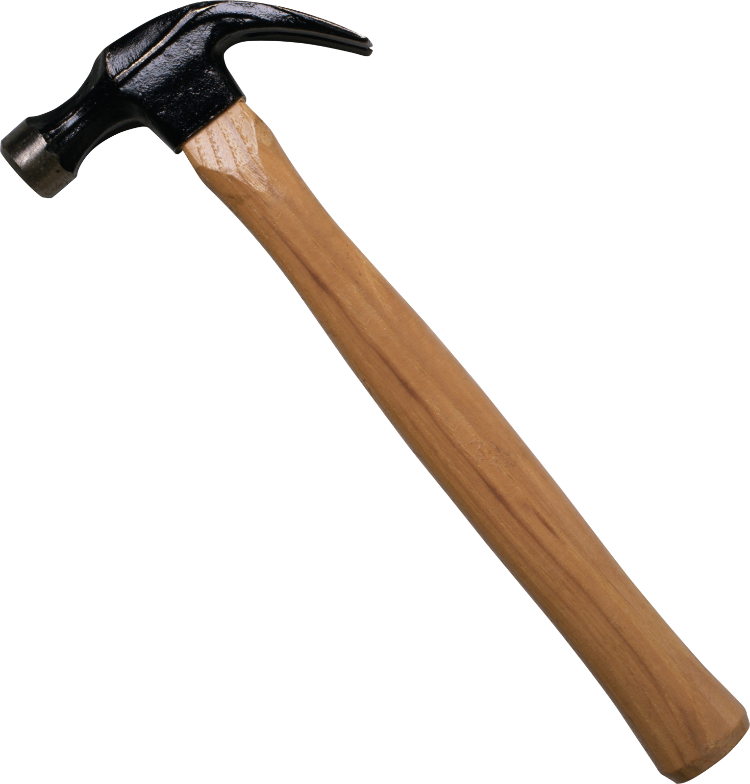 a hammer on a white background