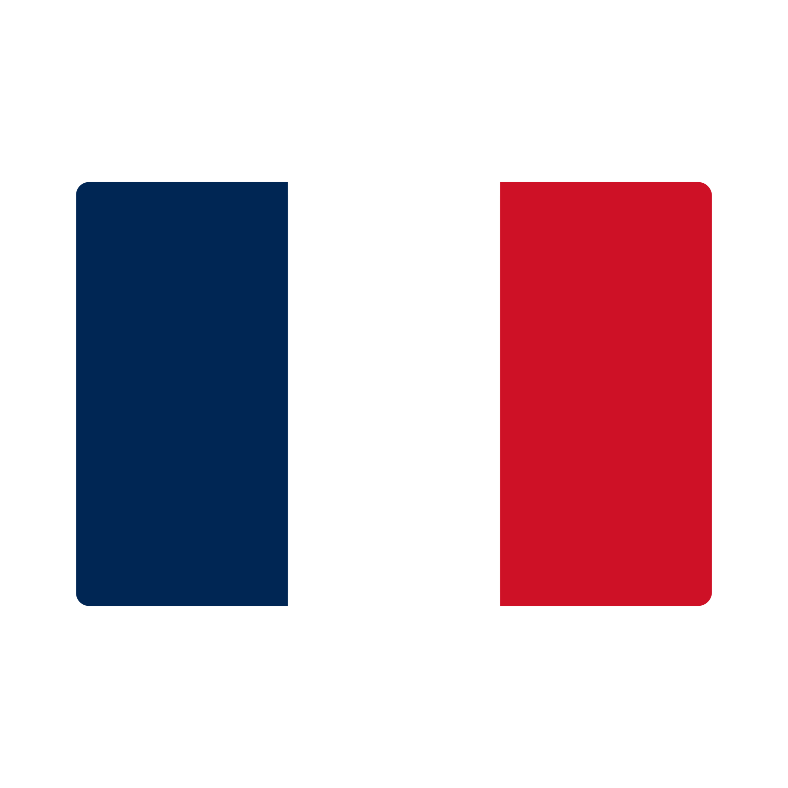 a red, white and blue flag