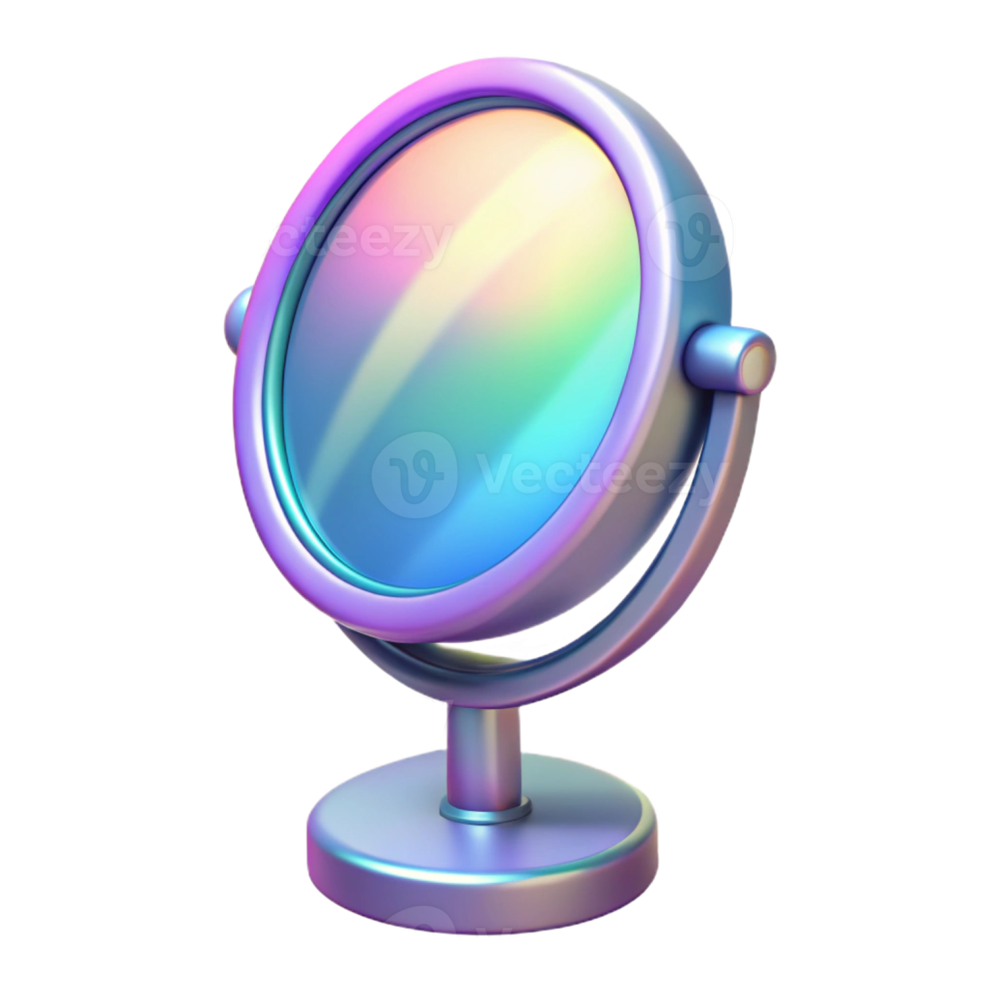 an image of a mirror on a stand