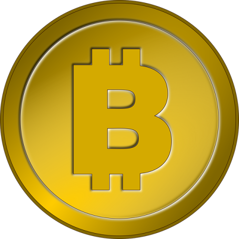 a golden bit coin