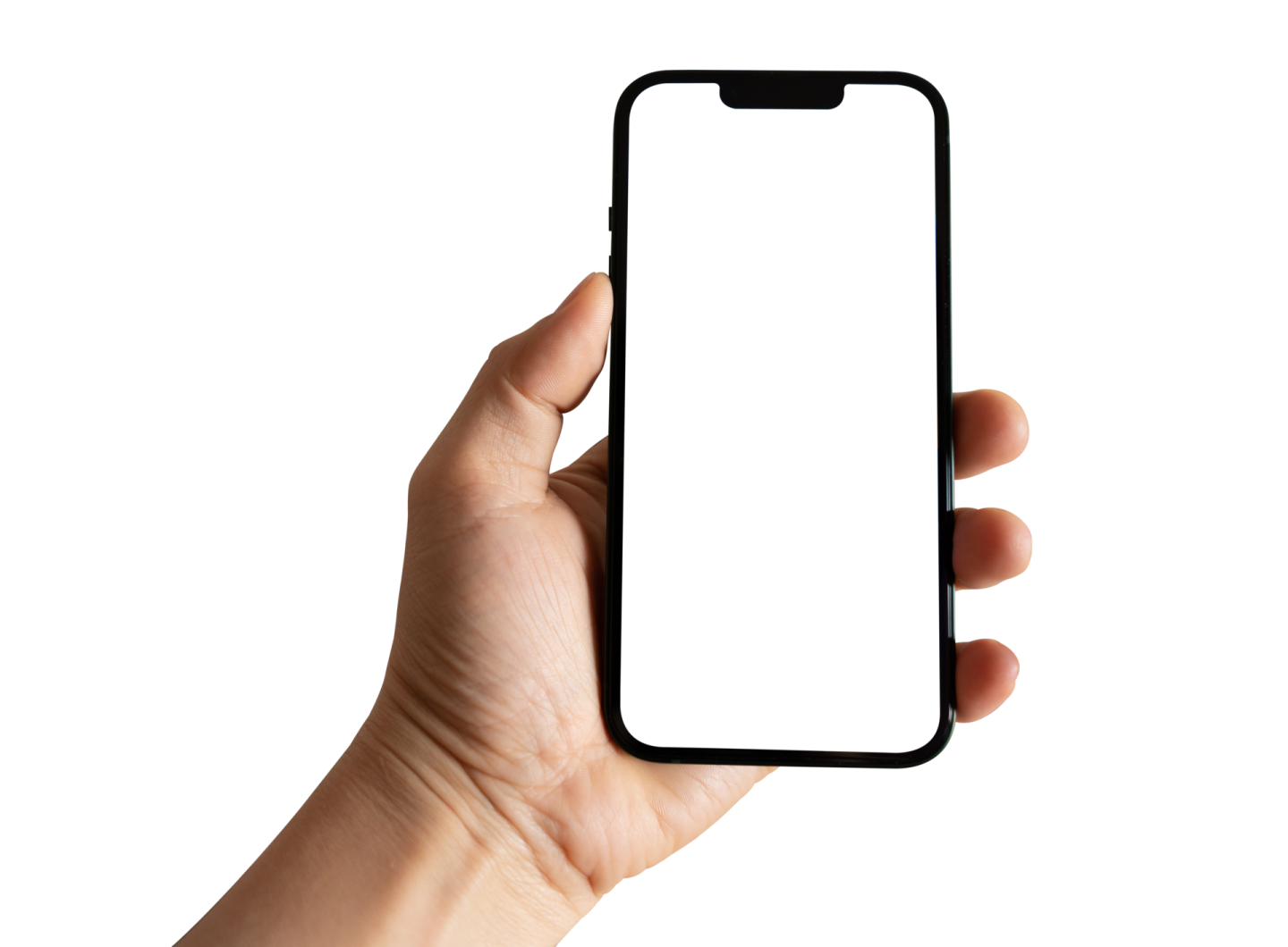 a person holding an iphone in their hand