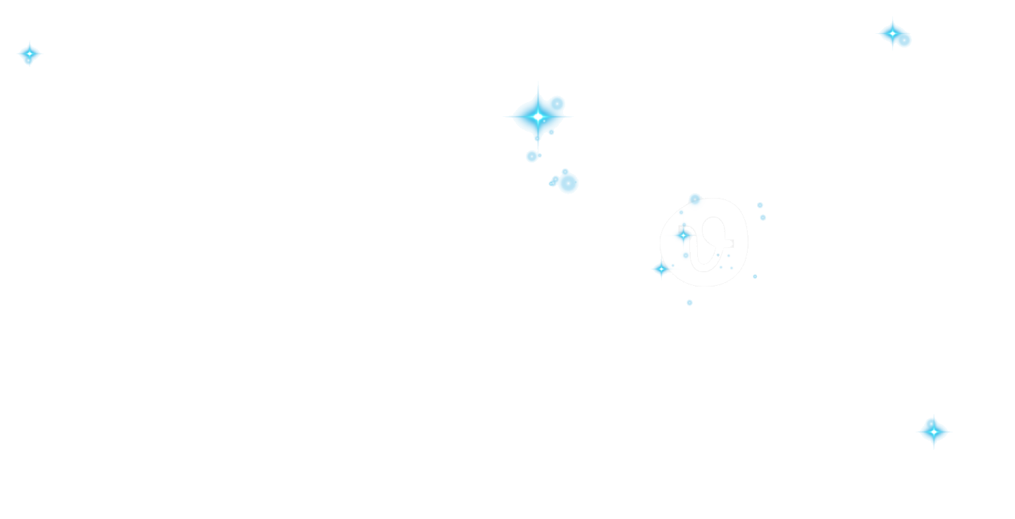 a white background with blue stars